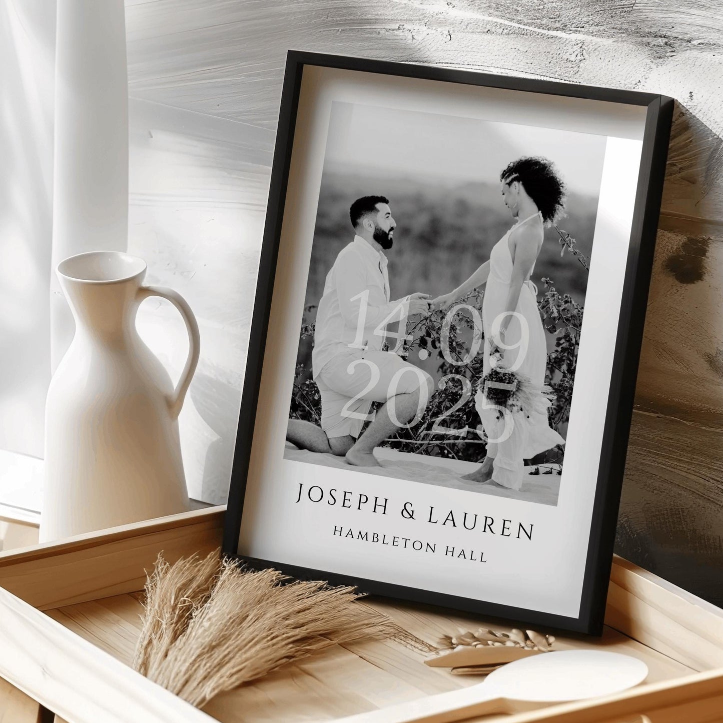 Personalised Engagement Photo Gift