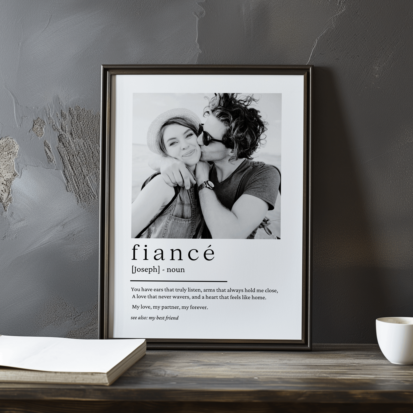 Photo Gift For Fiancé