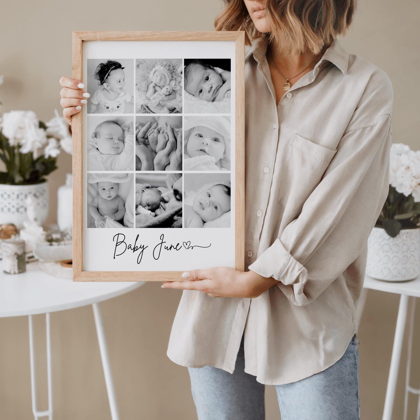 Baby Photo Keepsake Print