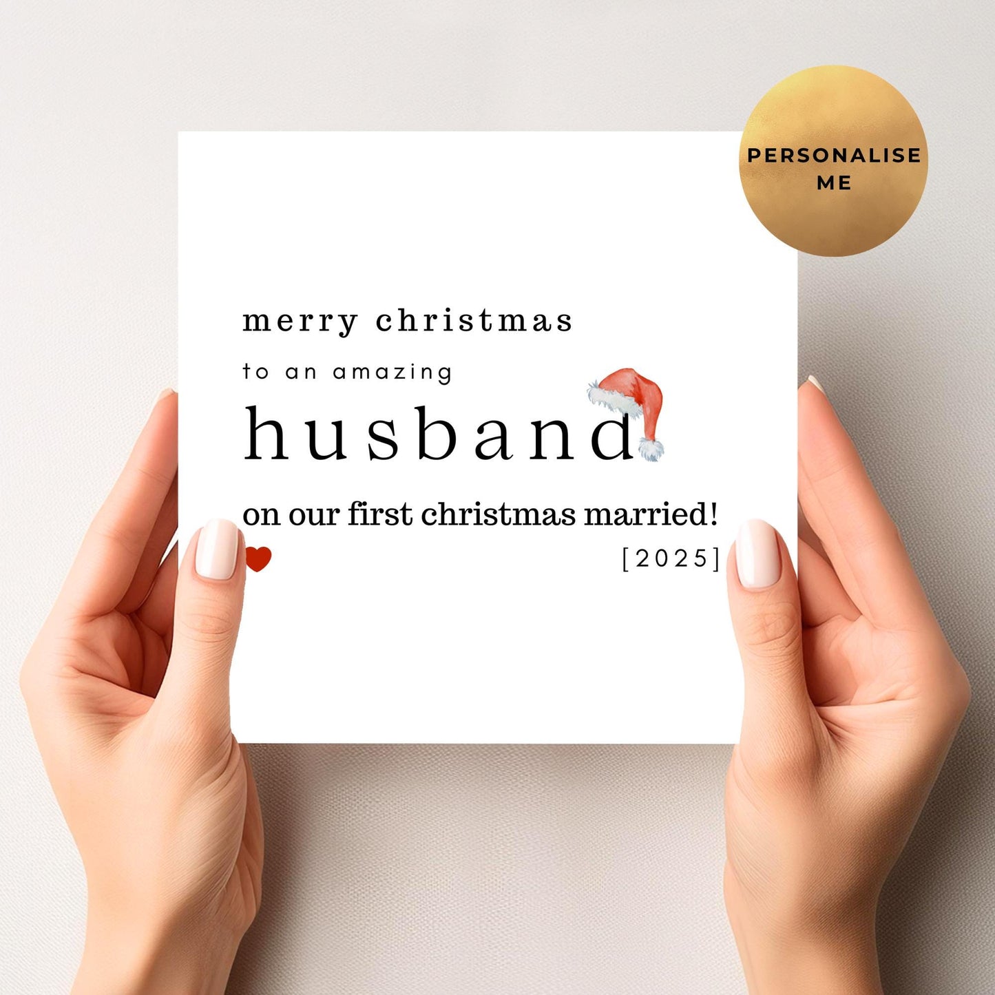 Christmas Card for Husband