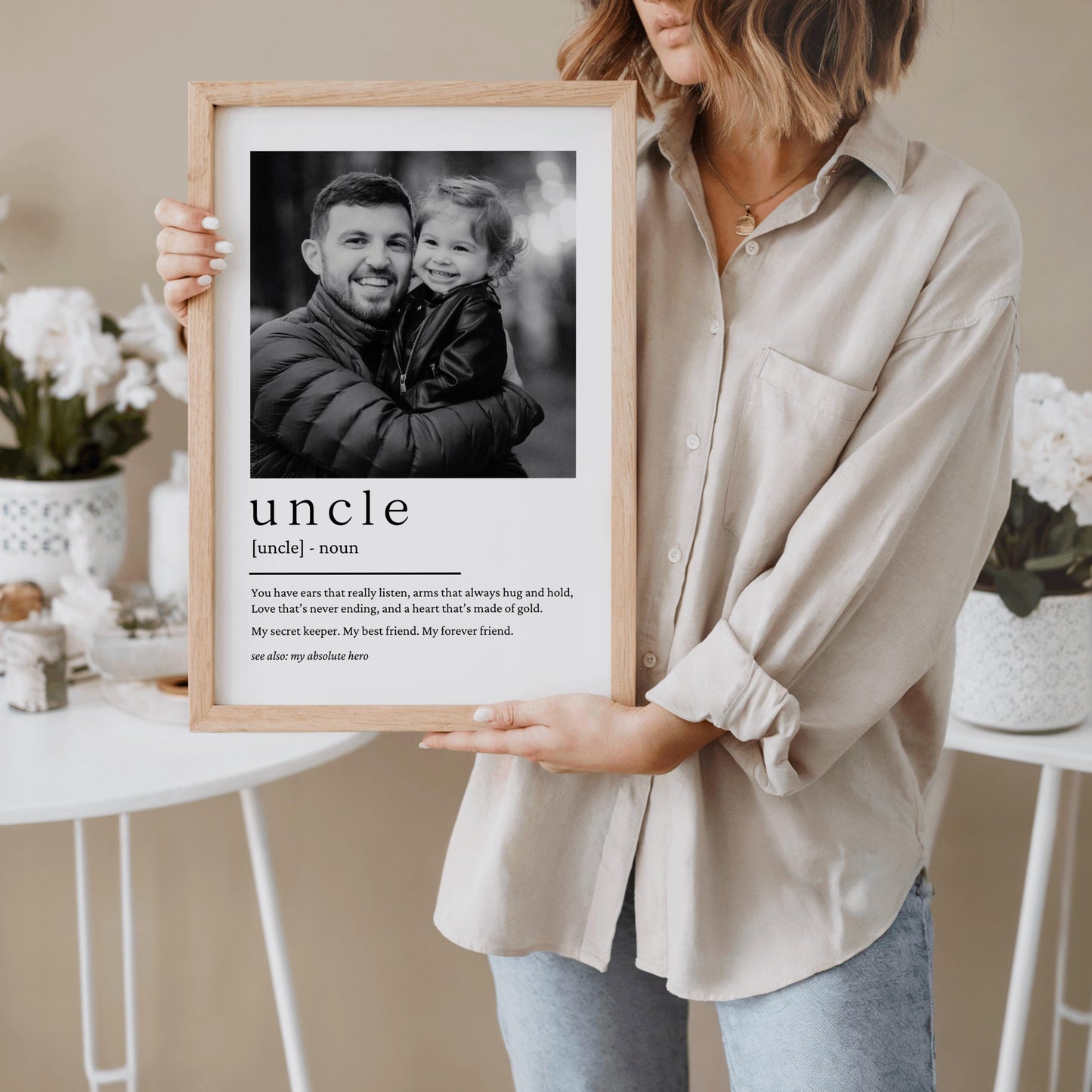Photo Print For Uncle