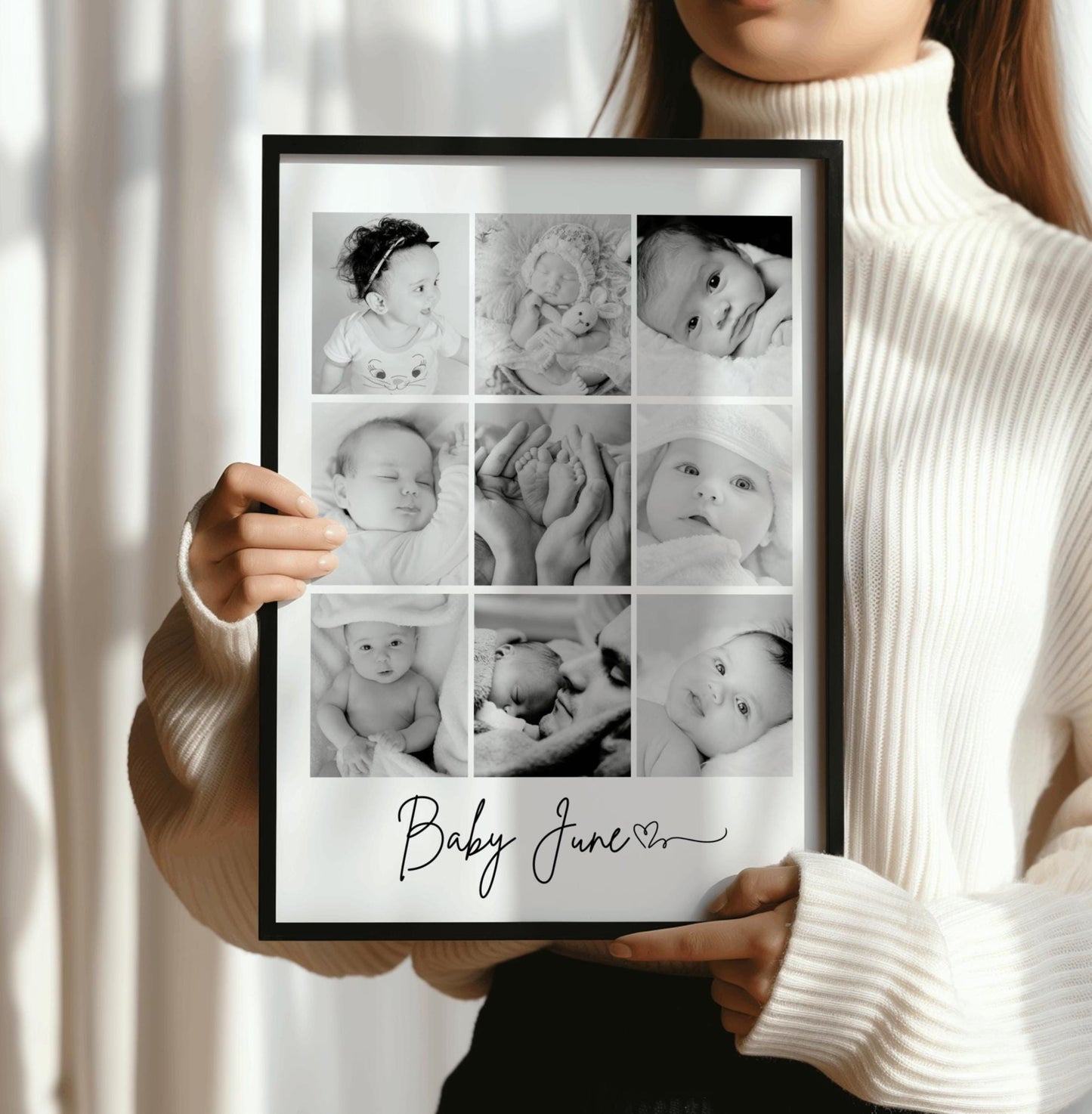 Baby Photo Keepsake Print