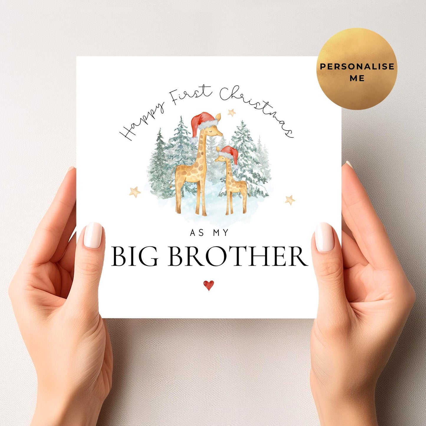 First Christmas As My Uncle Card