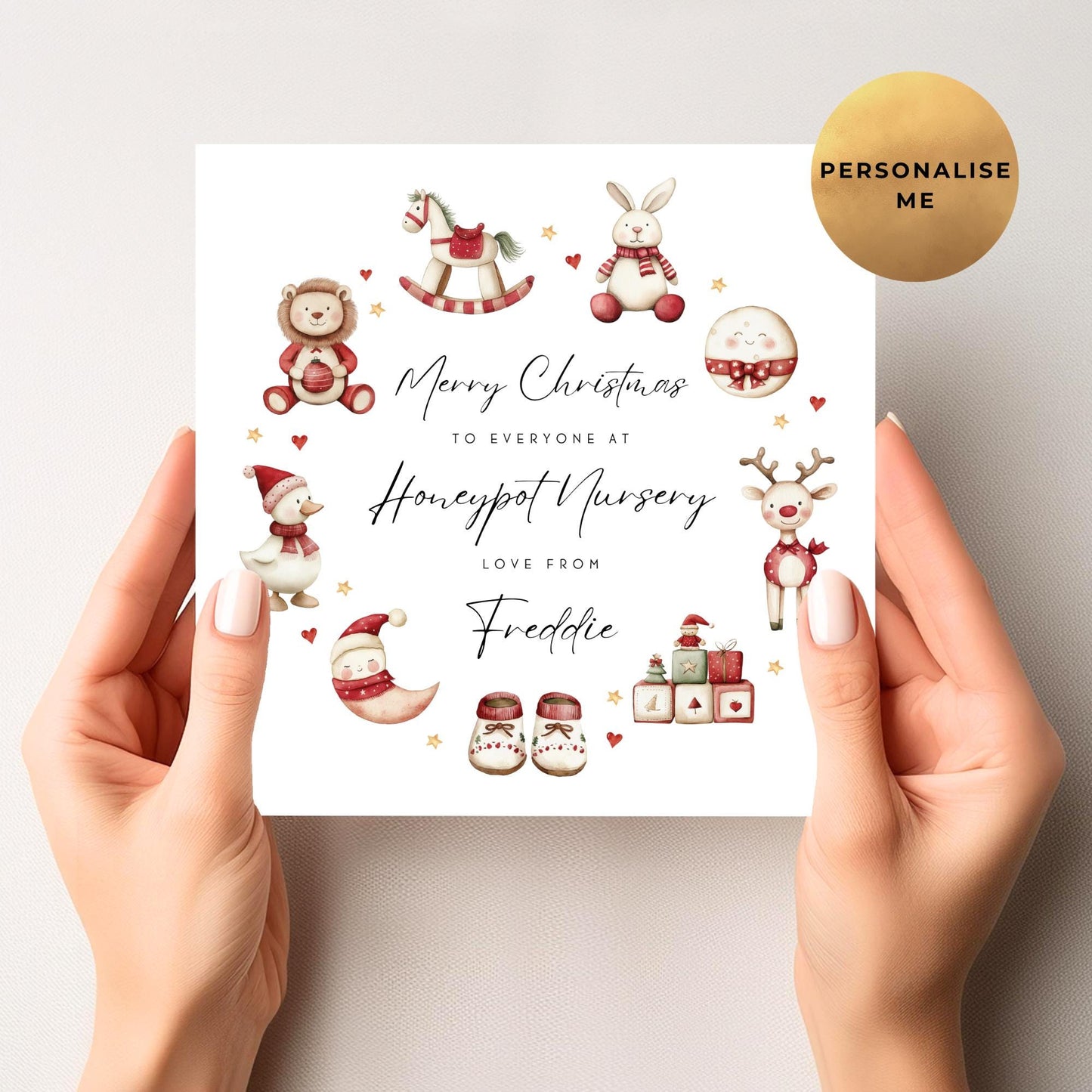 Nursery School Christmas Card