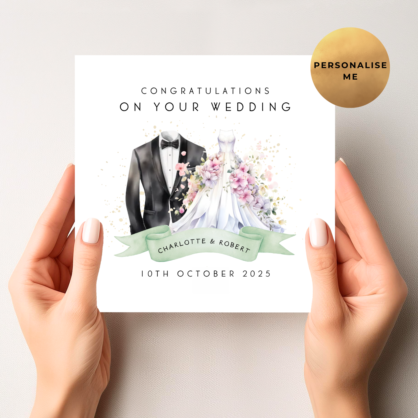 Congratulations On Your Wedding Card