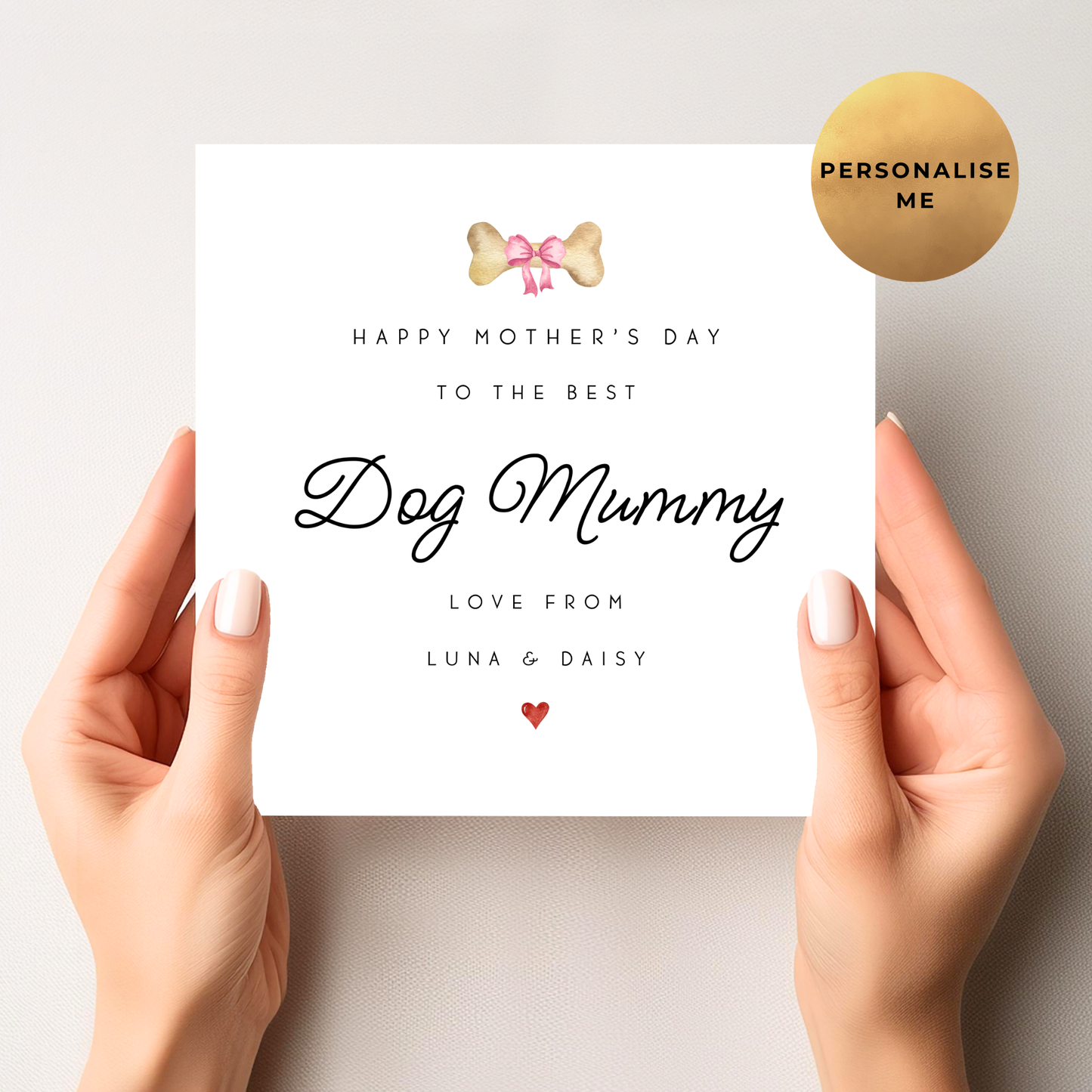 Dog Mummy Mother's Day Card
