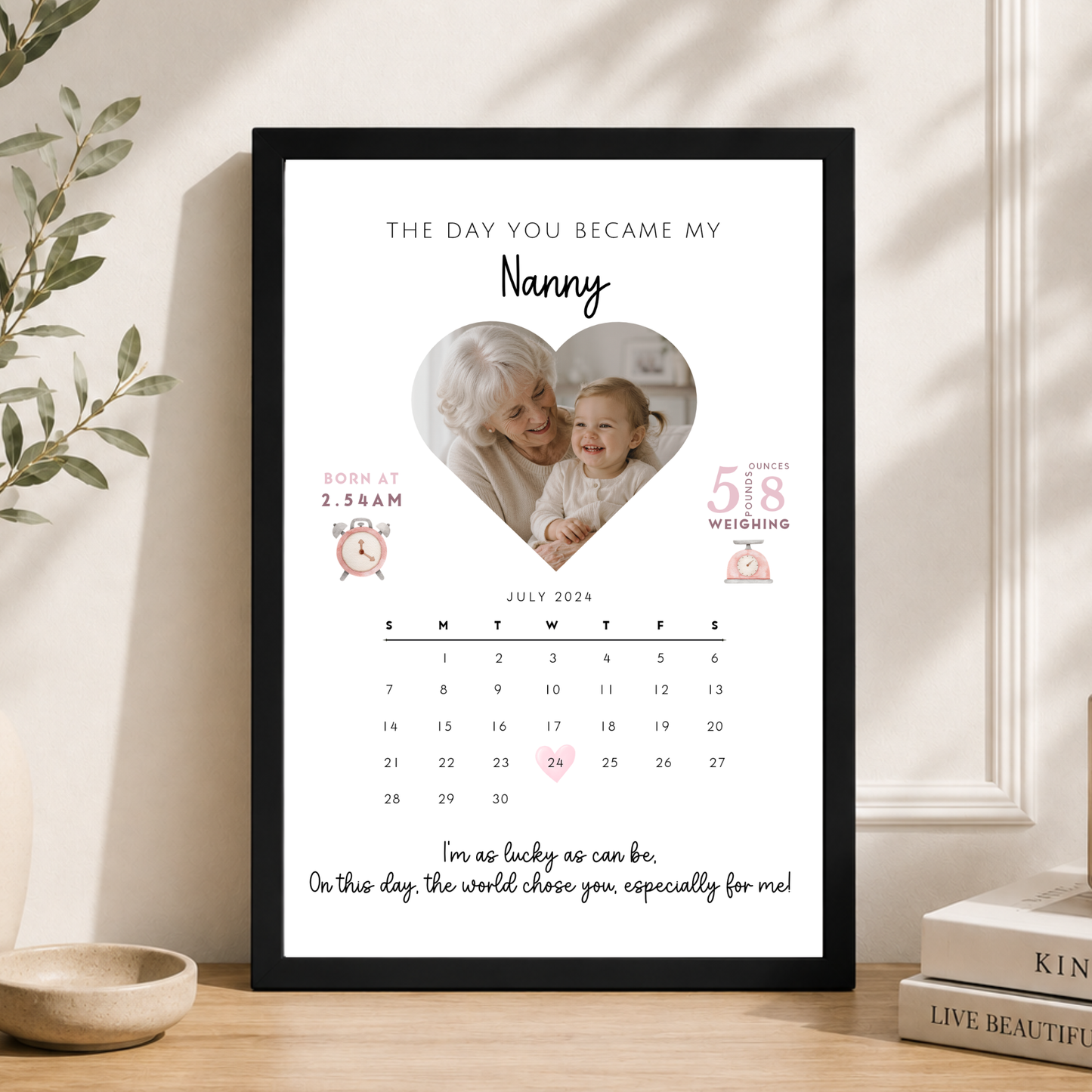 The Day You Became My Nanny Print