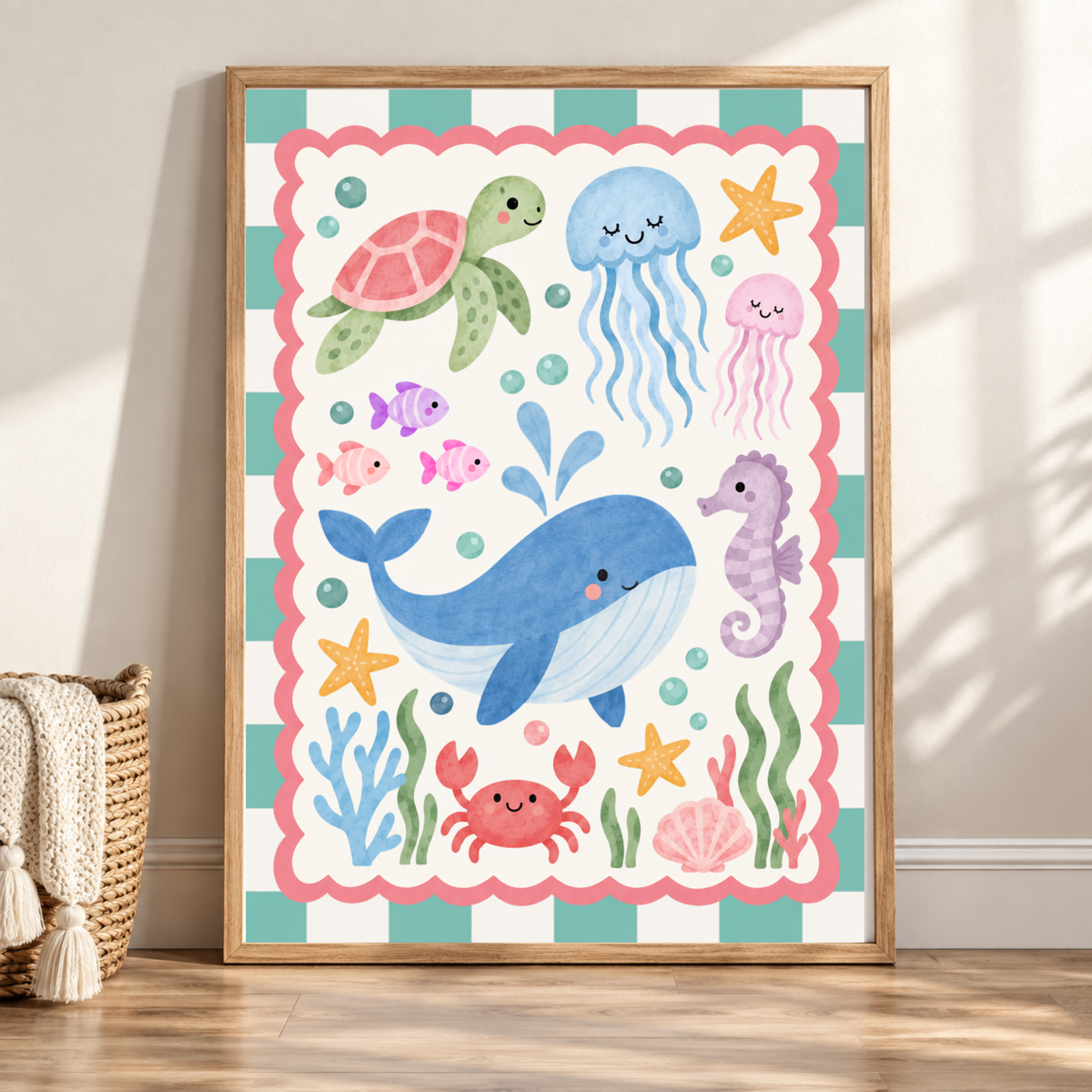 Under The Sea Nursery Print