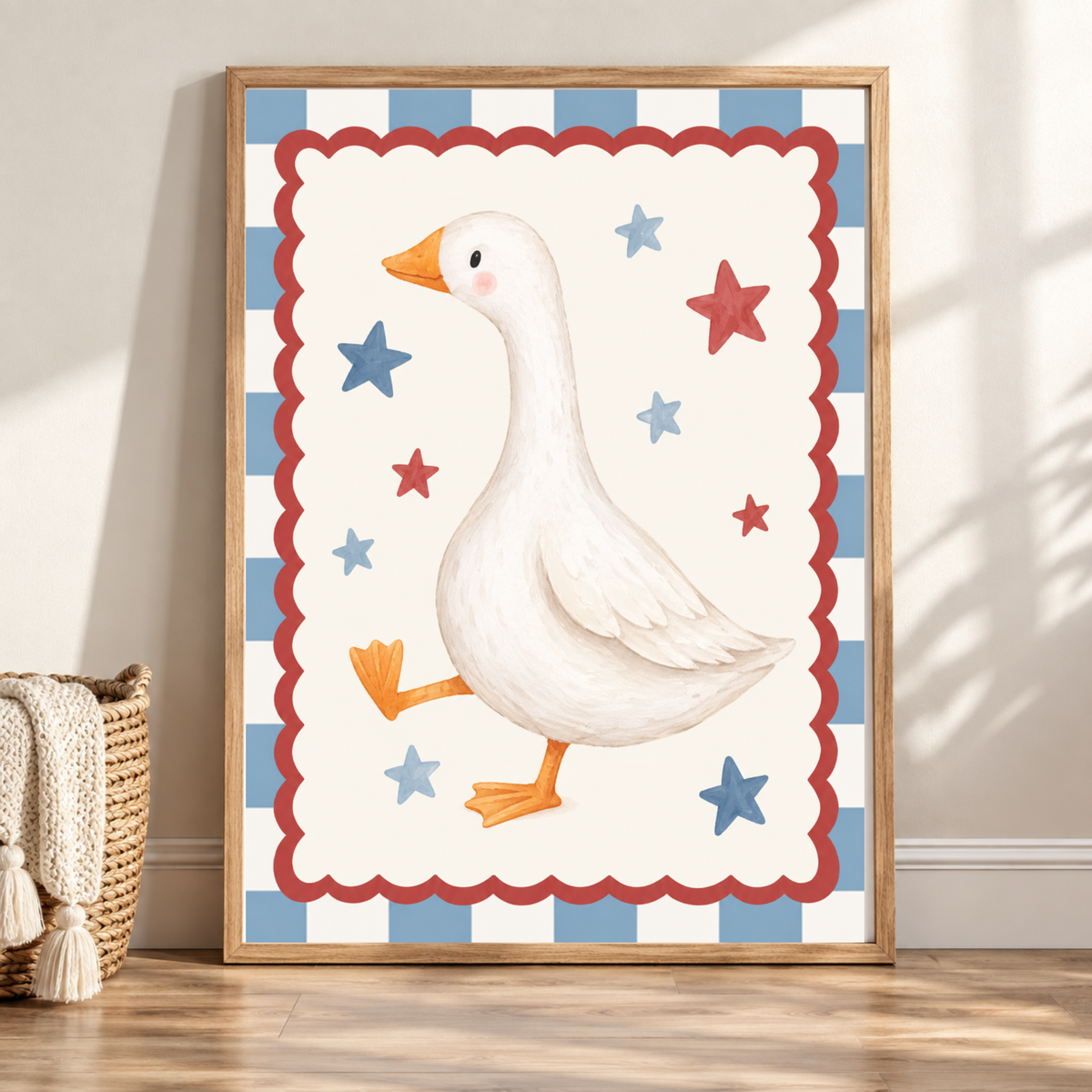 Little Goose Nursery / Playroom Print