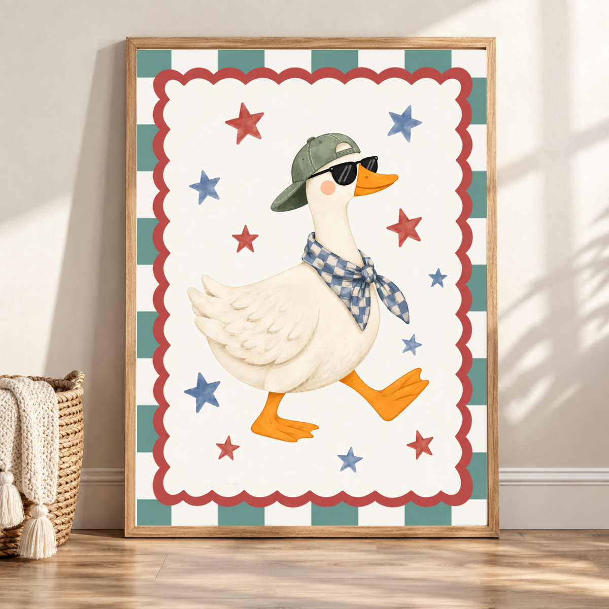 Cool Goose Print