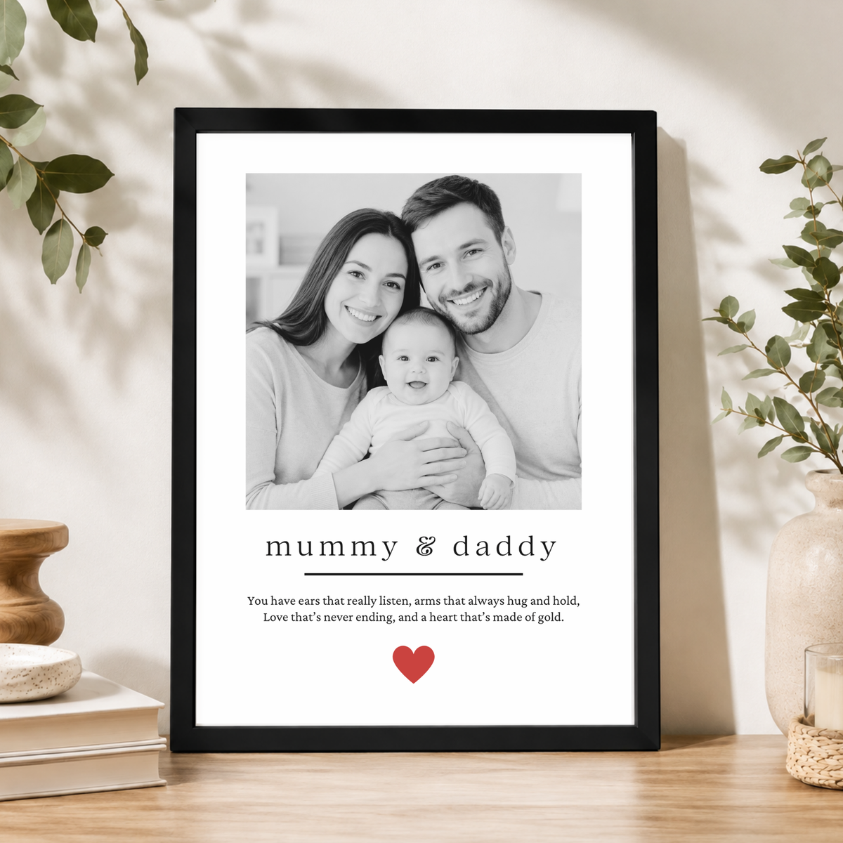 Photo Print For Mummy & Daddy