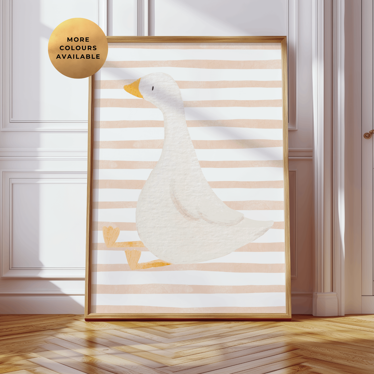 Goose Nursery Print