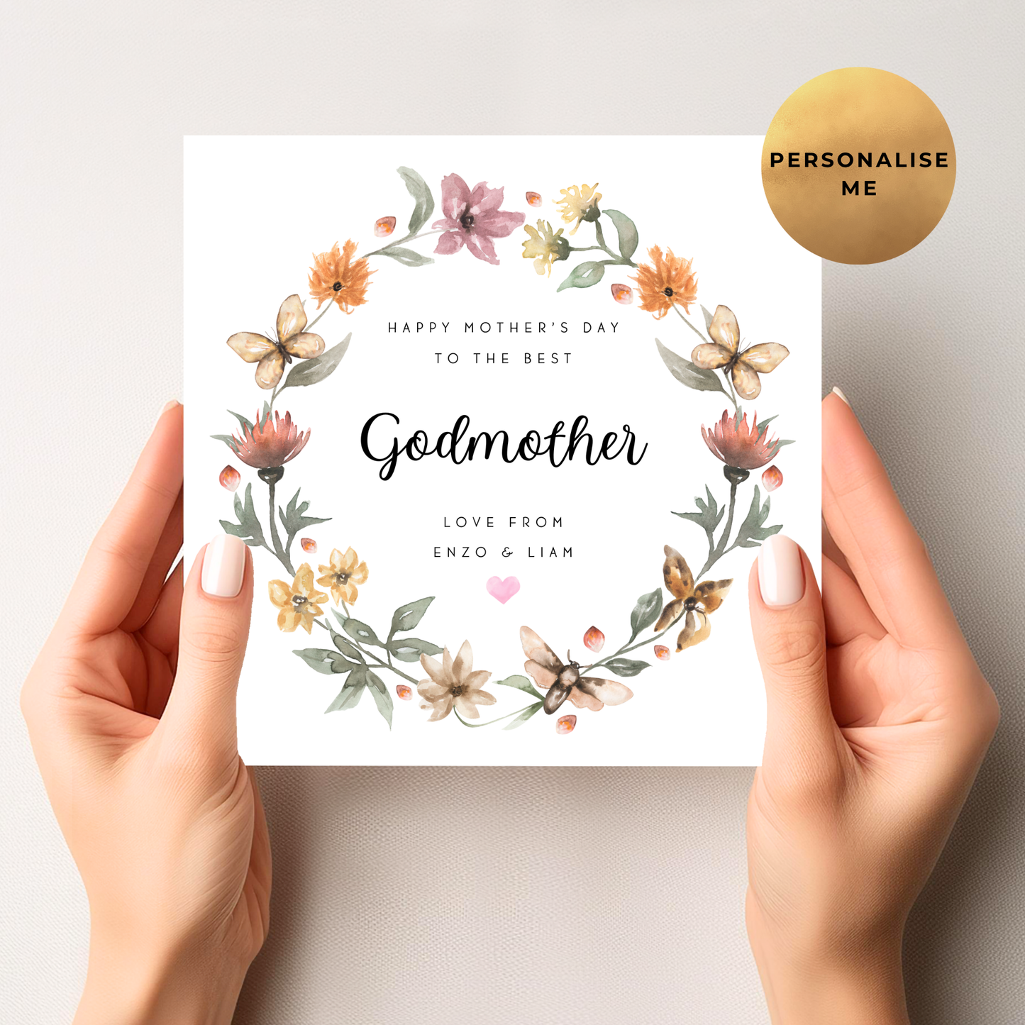 Floral Mother's Day Card