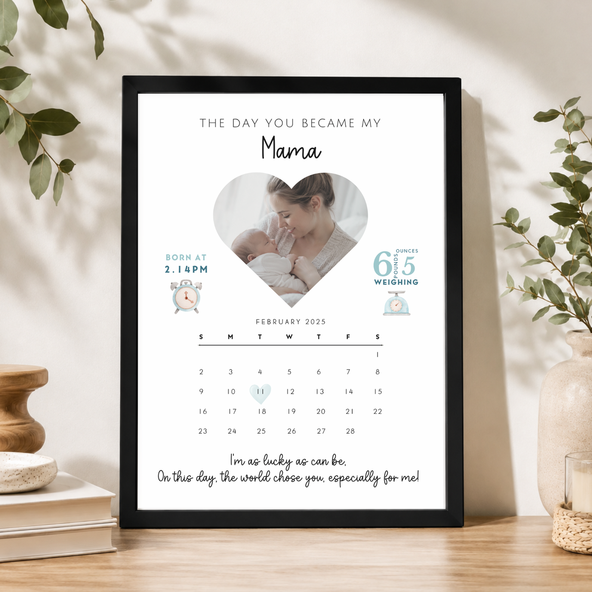 The Day You Became My Mama Print