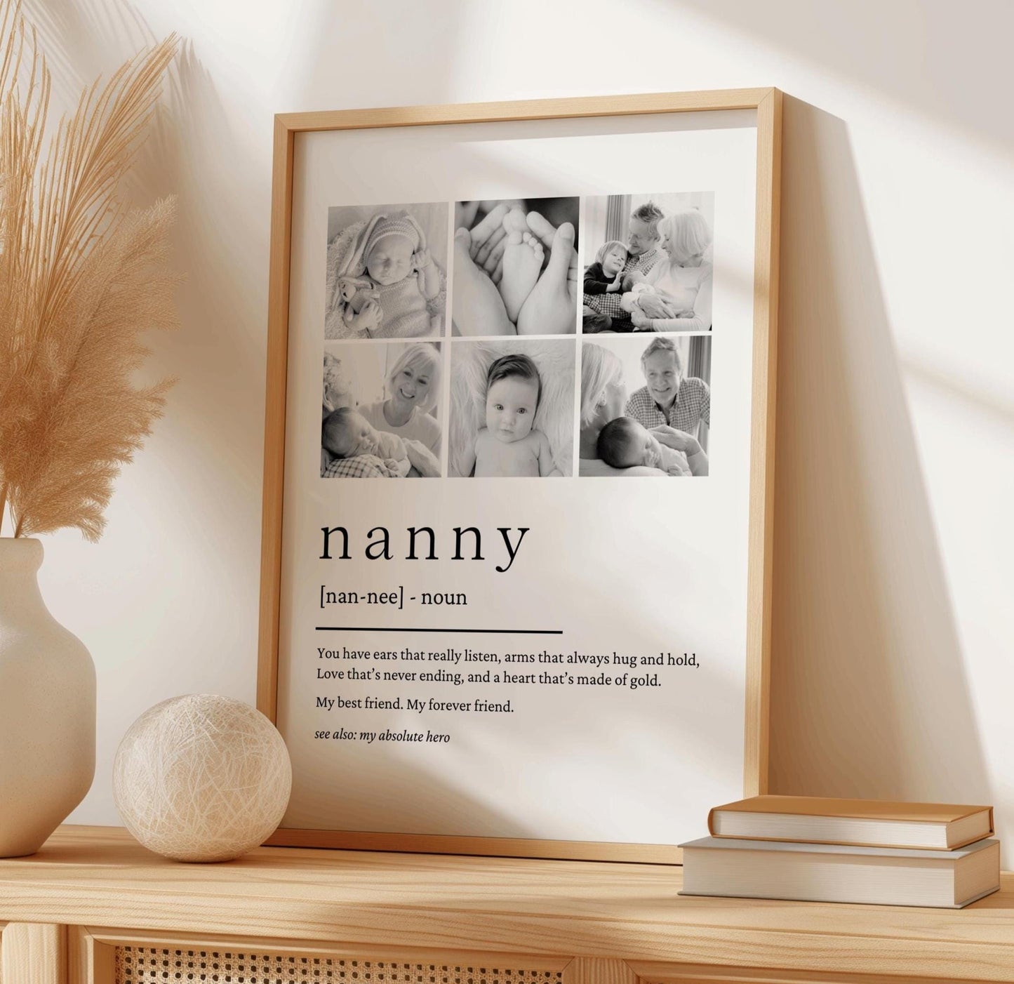 Photo Print For Nanny