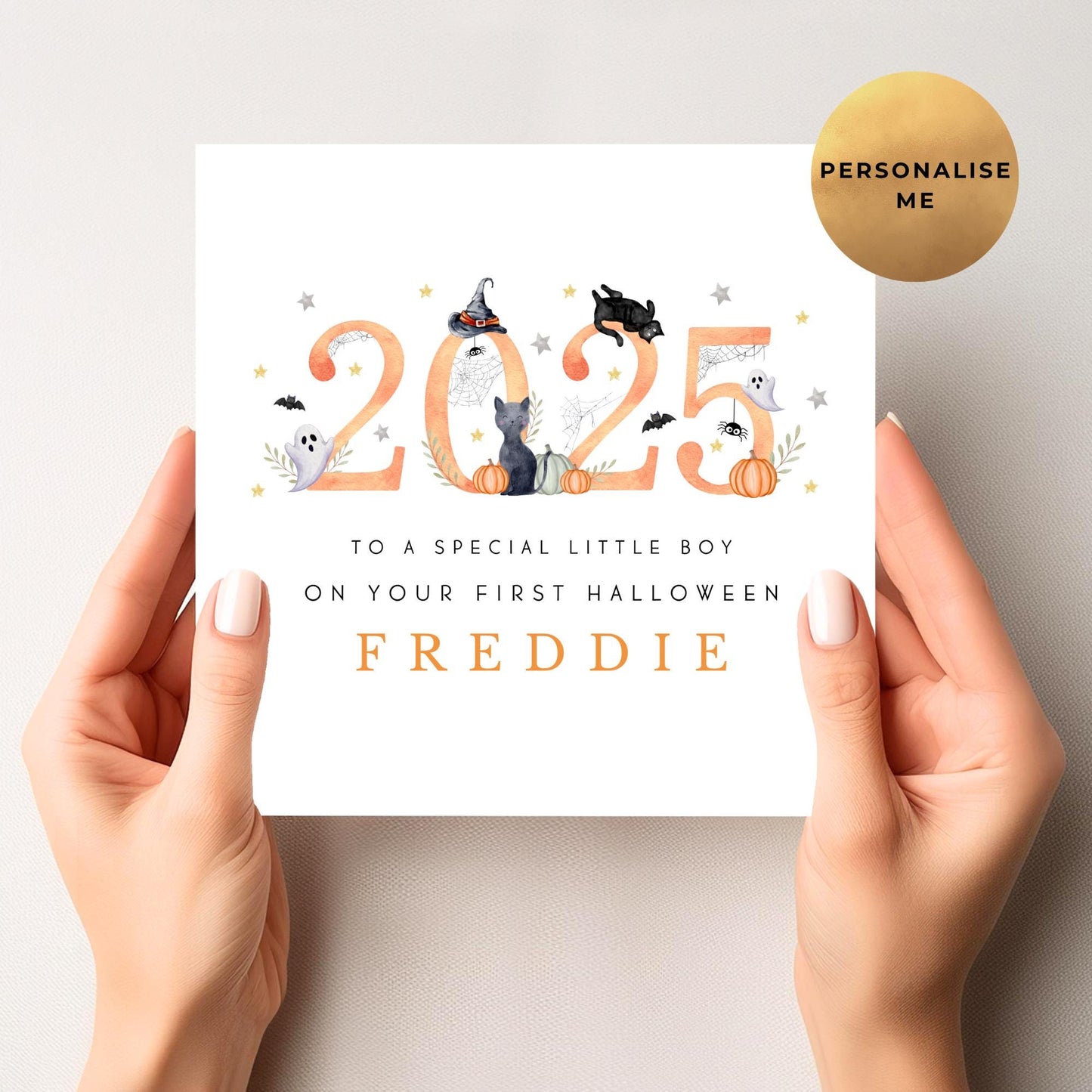 2025 First Halloween Card