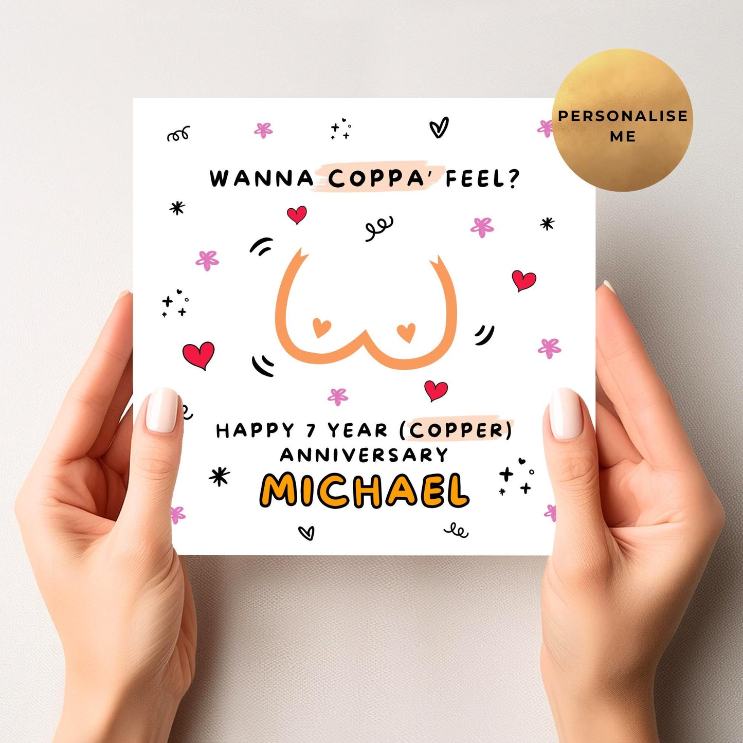 Seventh Anniversary Card