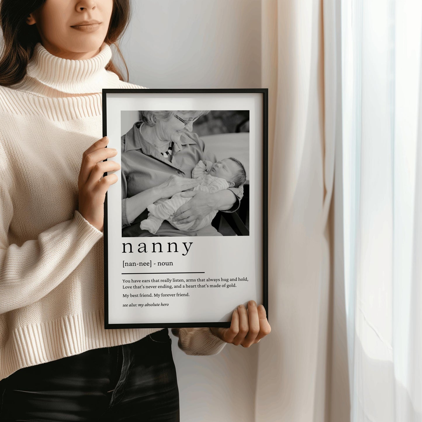 Photo Print For Nanny