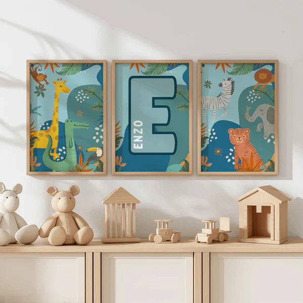 Bold Nursery Prints