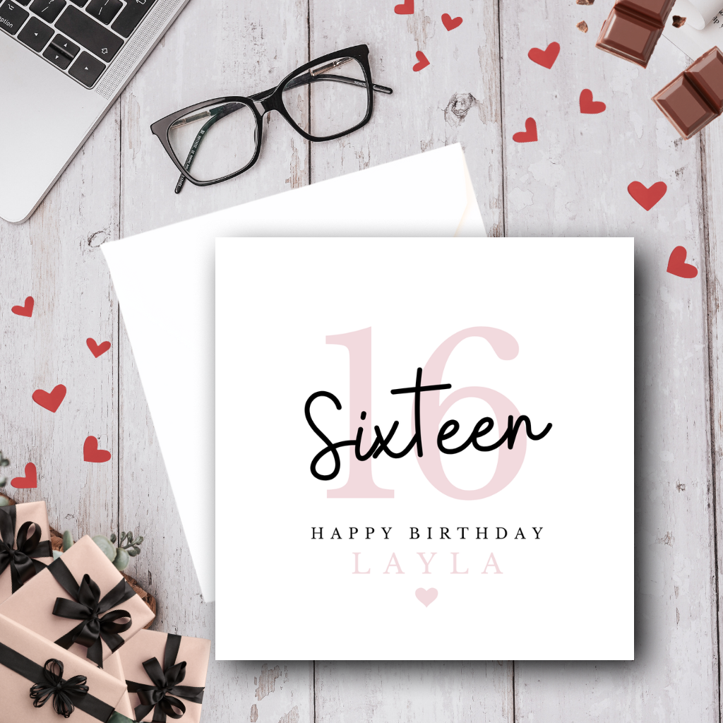 16th Birthday Cards