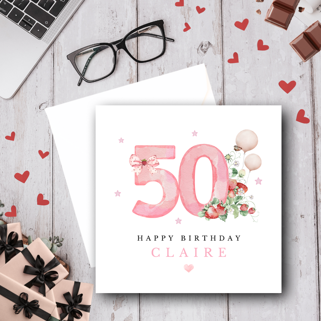 50th Birthday Cards