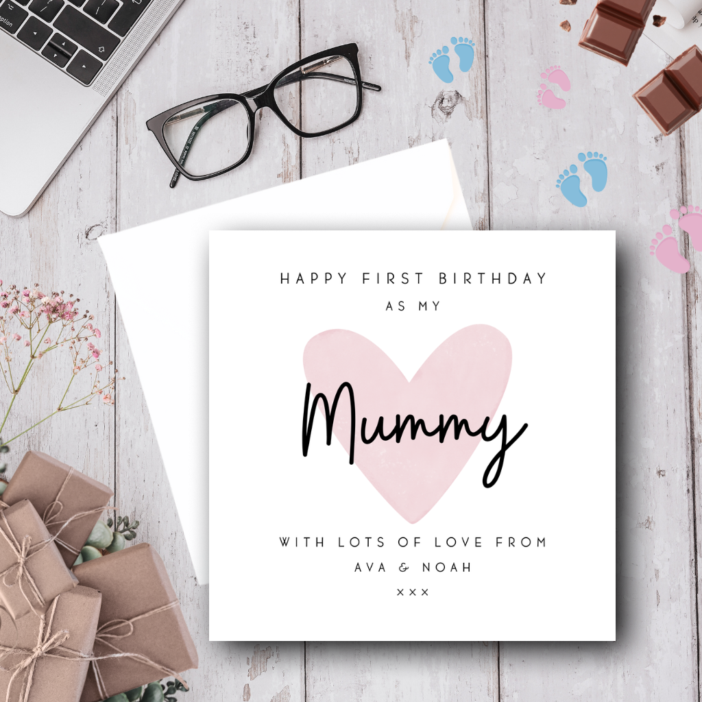 Birthday Card From The Baby