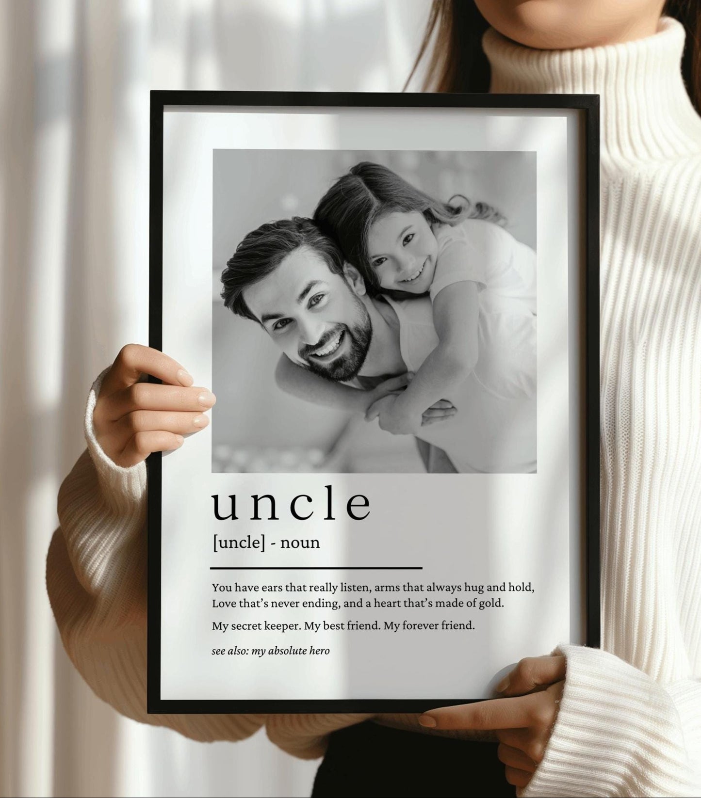 Photo Print For Uncle