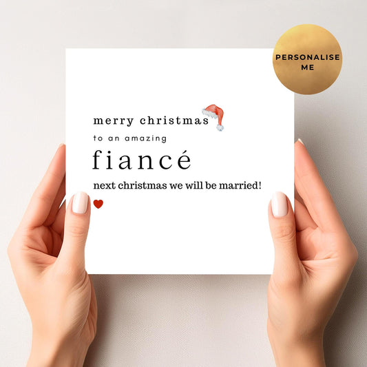 Christmas Card for Fiancé