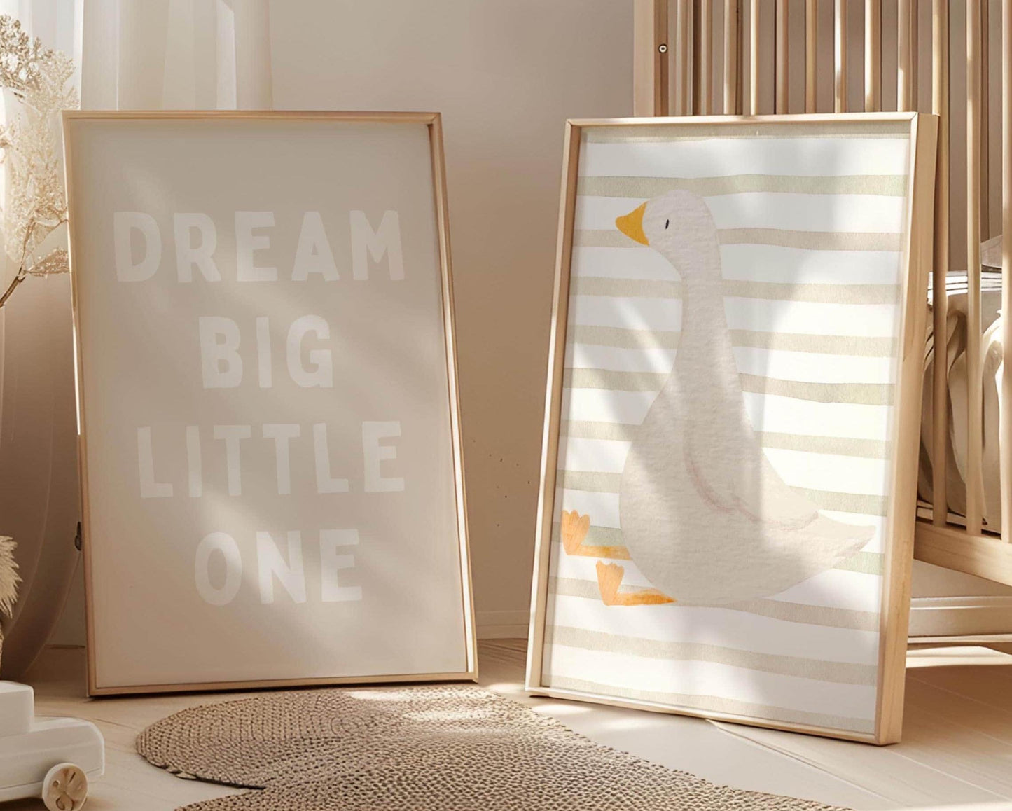Goose x Dream Big Little One Nursery Prints
