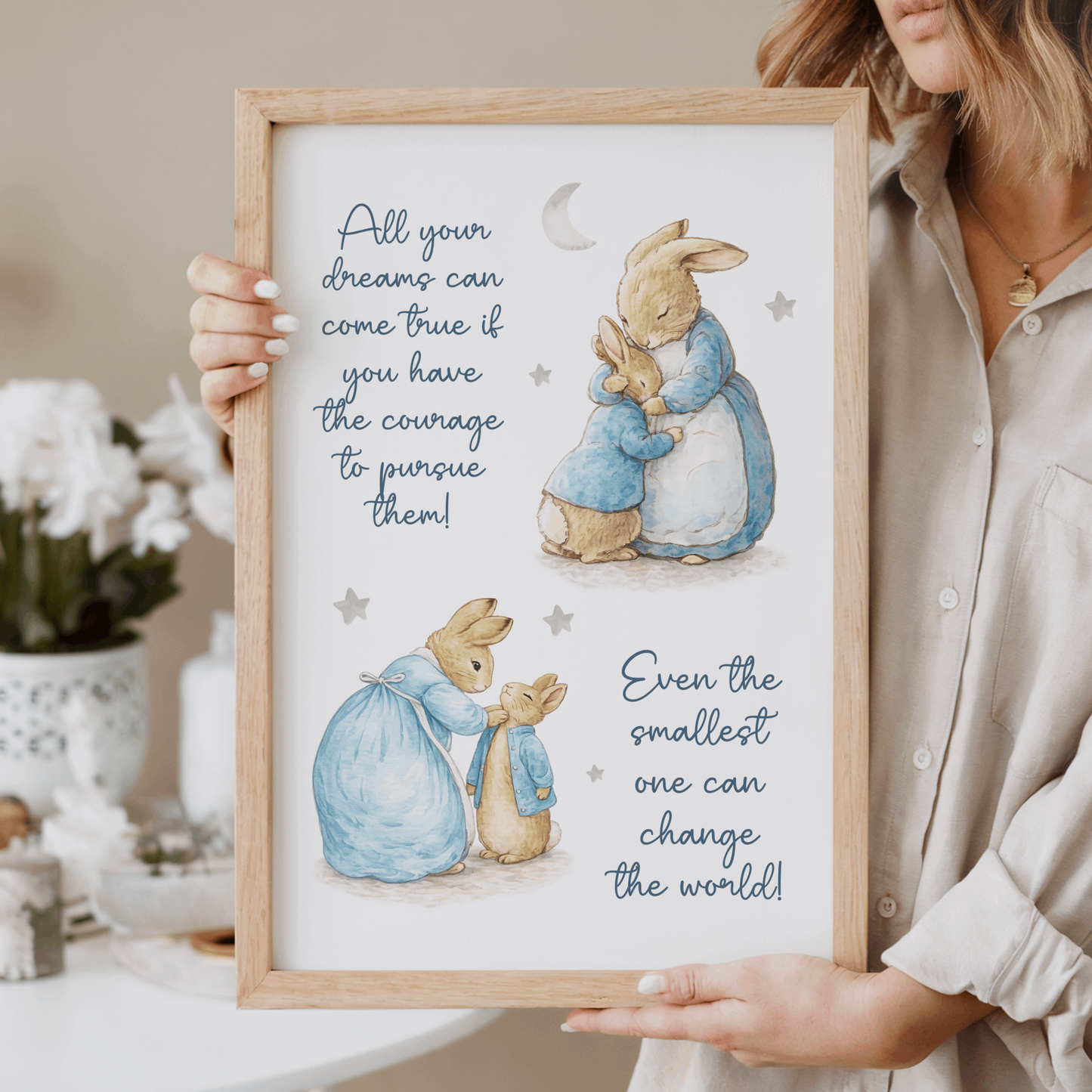 Peter Rabbit Nursery Print