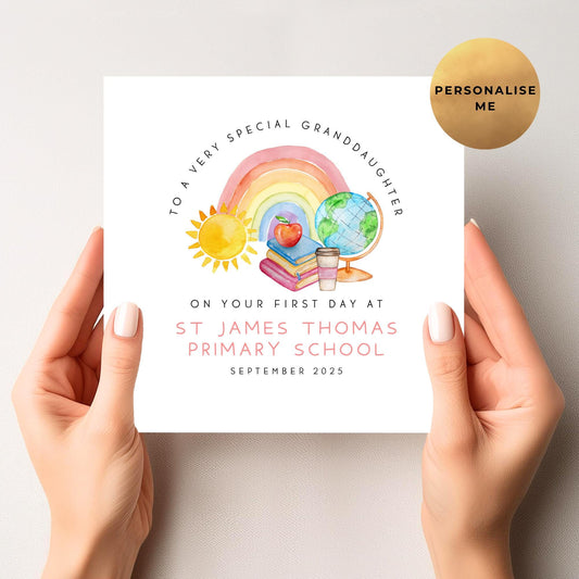 First Day Of School Card