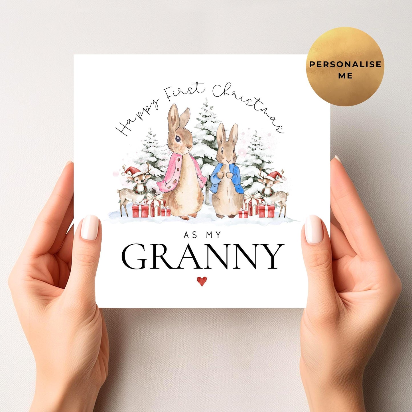 Peter Rabbit First Christmas For Mummy Card