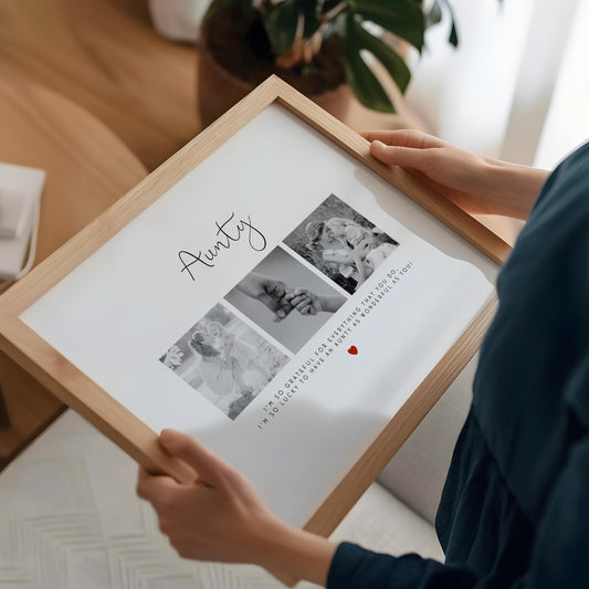 Photo Print For Aunty