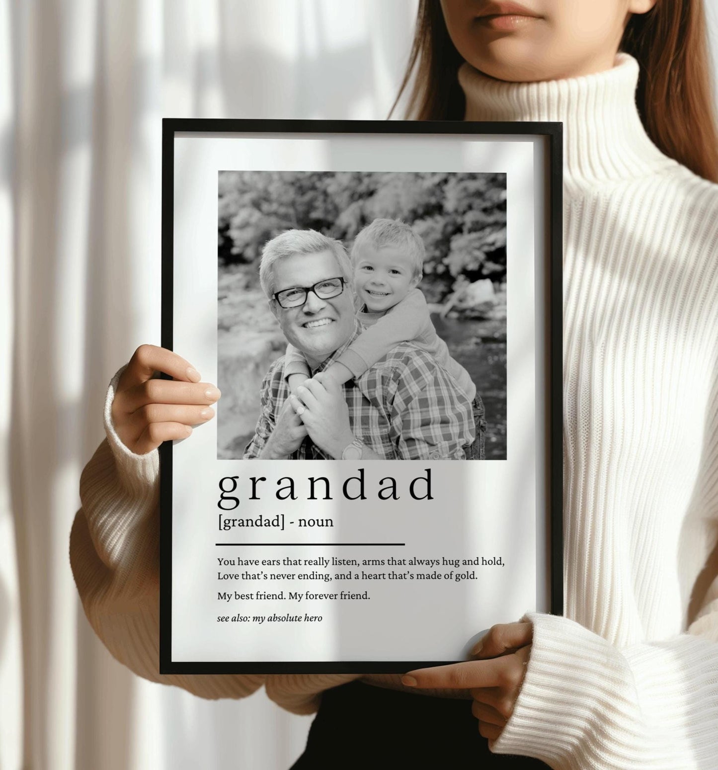 Photo Print For Grandad