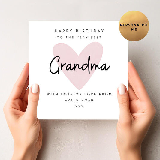 Birthday Card For Grandma