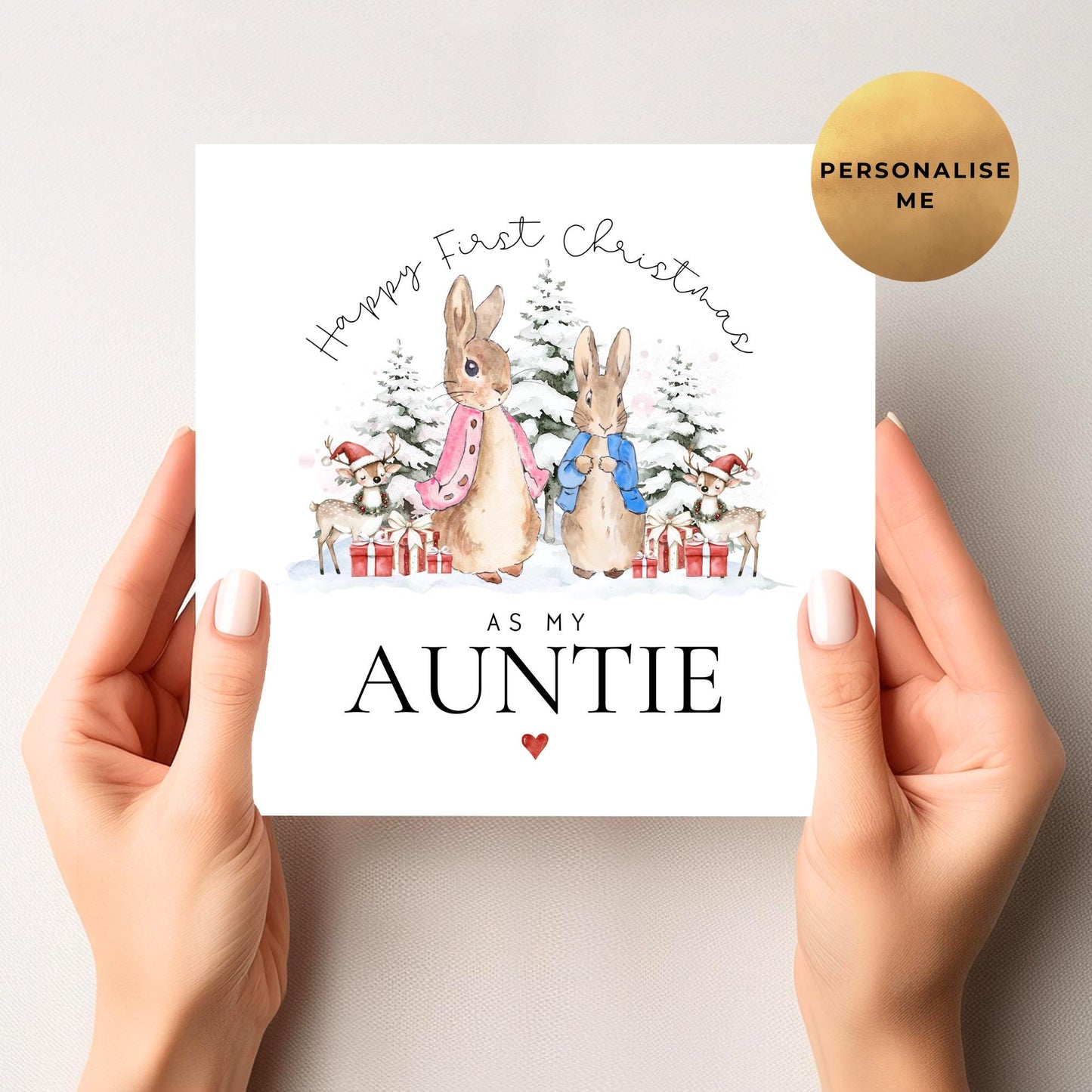 Peter Rabbit First Christmas For Mummy Card