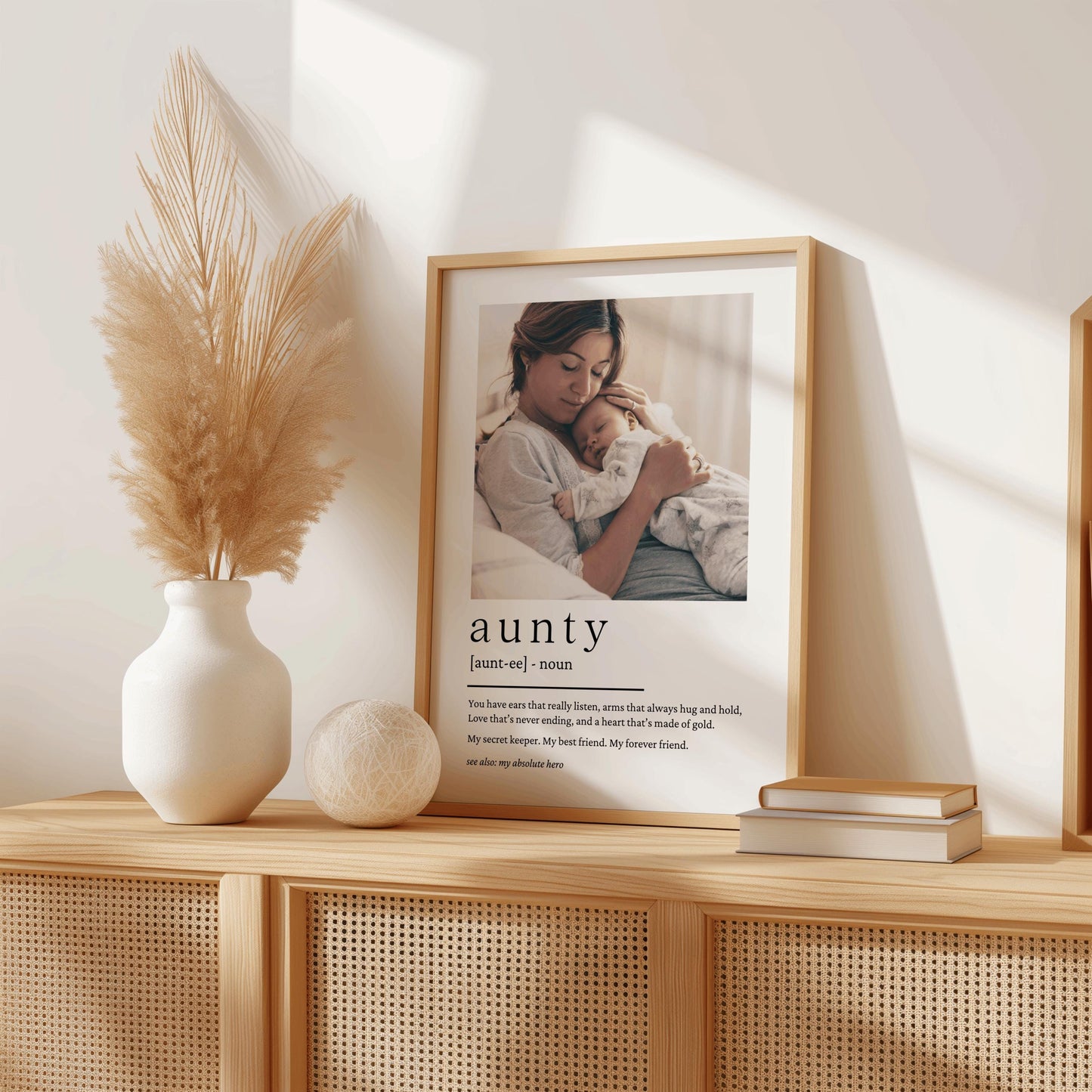 Photo Print For Auntie