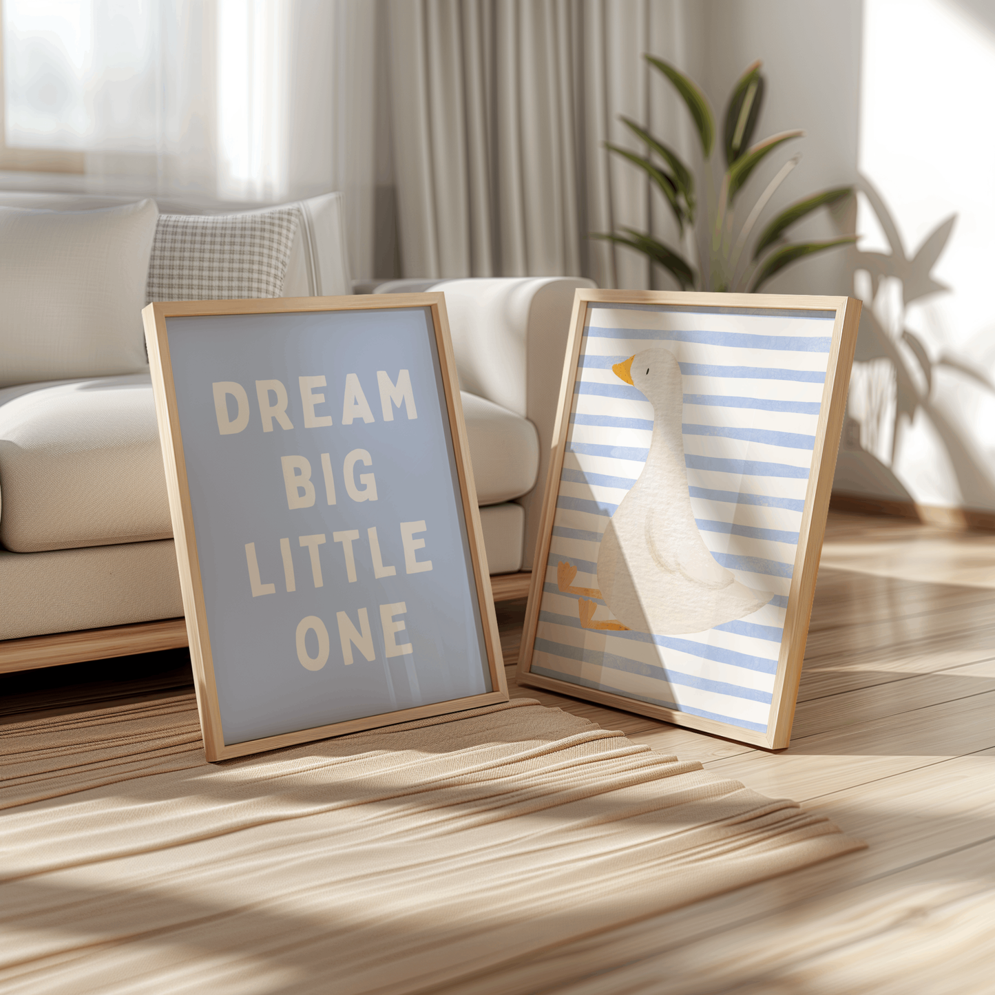 Goose x Dream Big Little One Nursery Prints