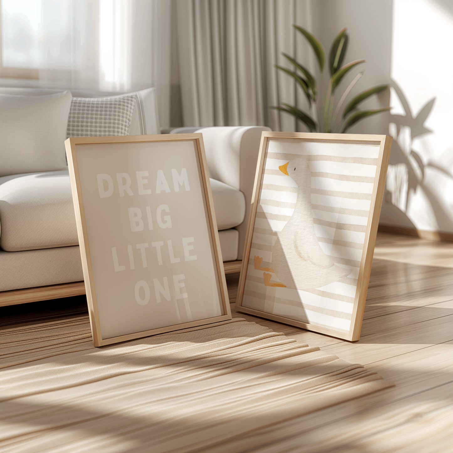 Goose x Dream Big Little One Nursery Prints