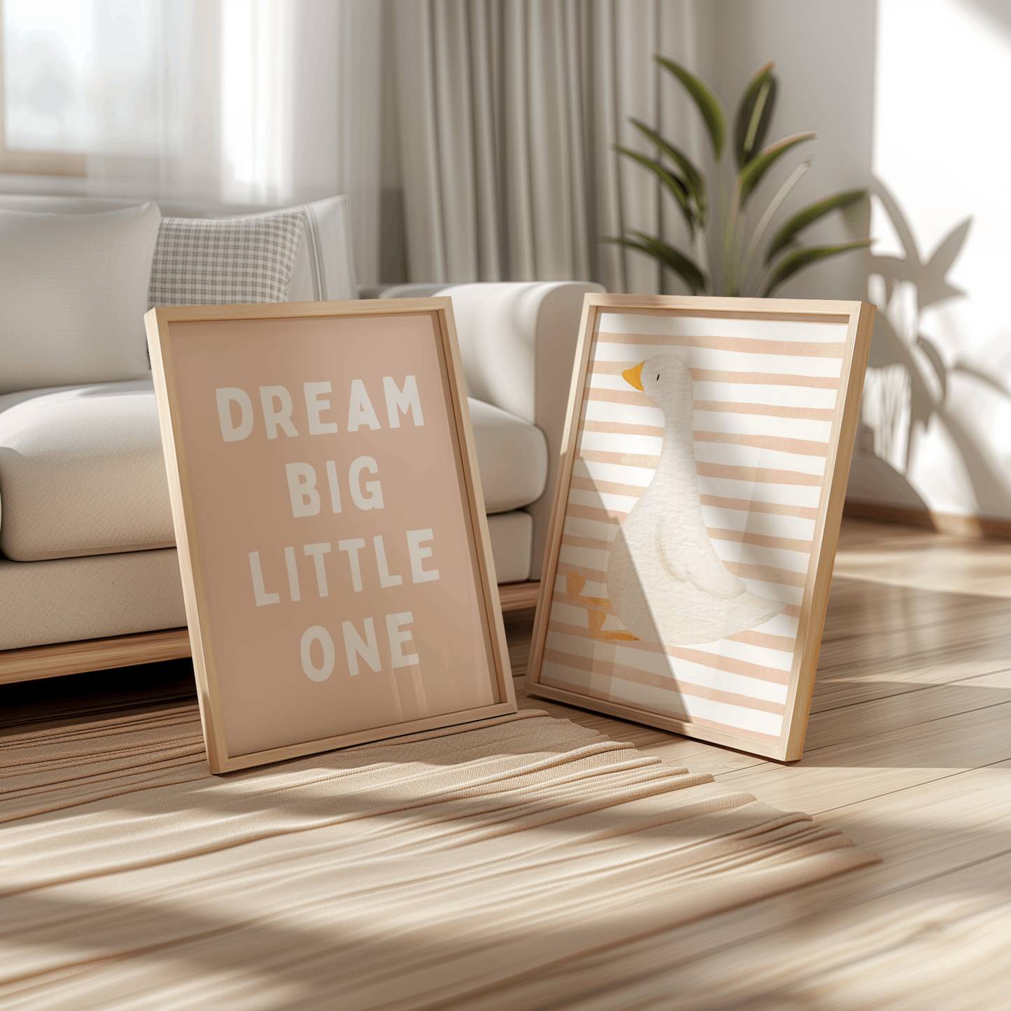 Goose x Dream Big Little One Nursery Prints