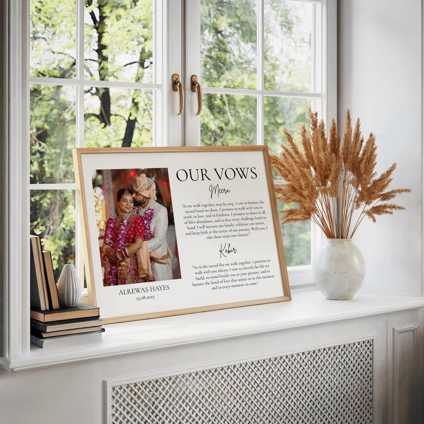 Wedding Vows Photo Print