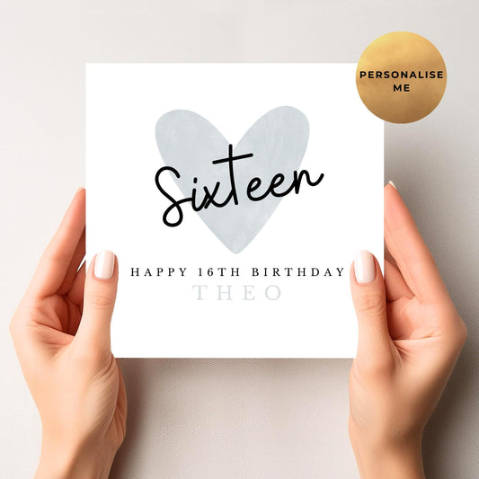 16th Birthday Card