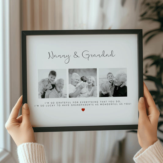 Photo Print For Grandparents