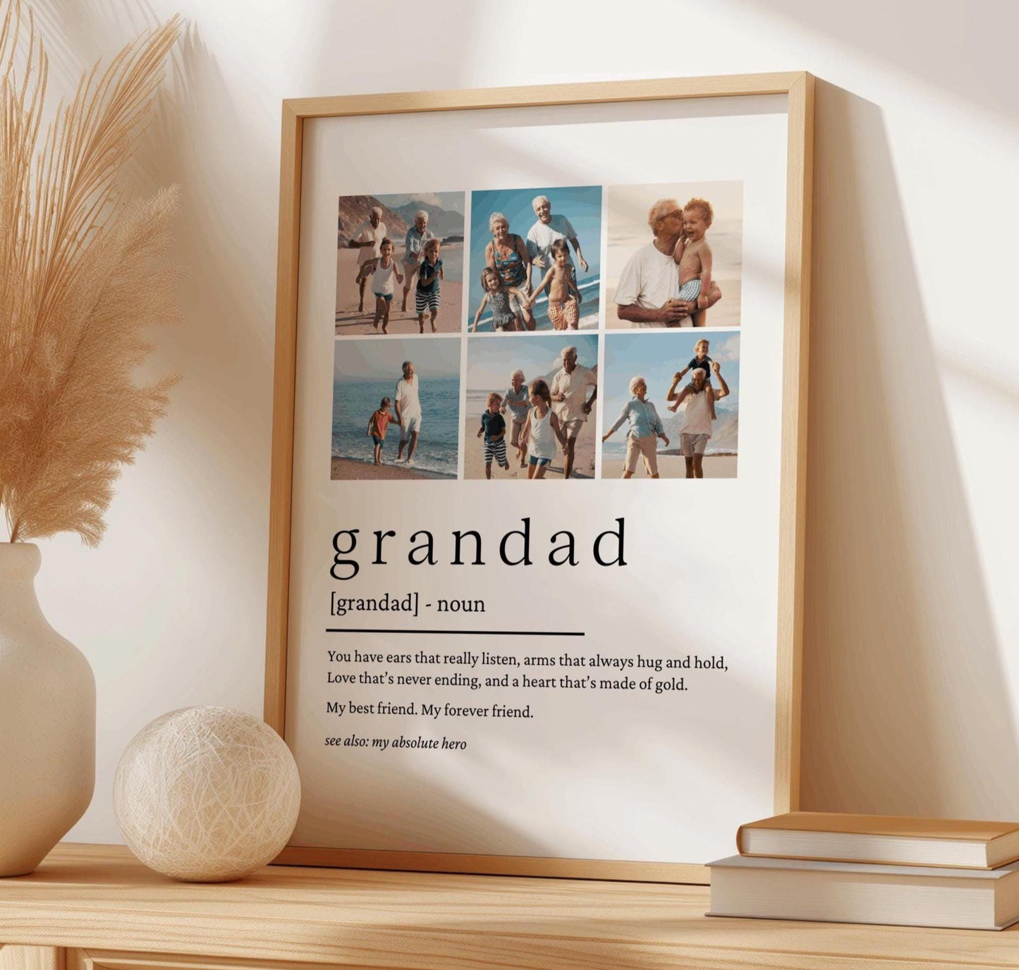 Photo Print For Grandad