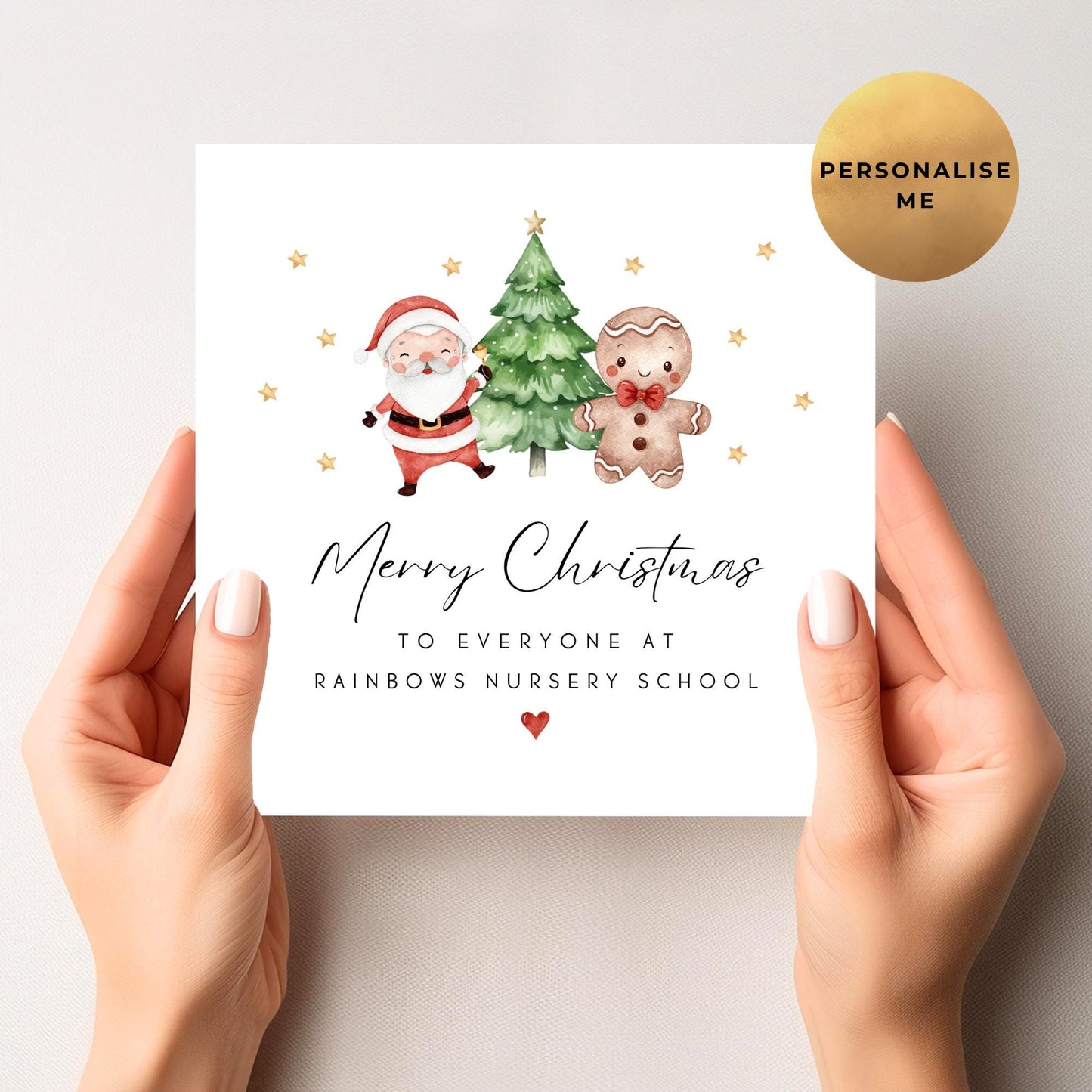 Nursery School Christmas Card