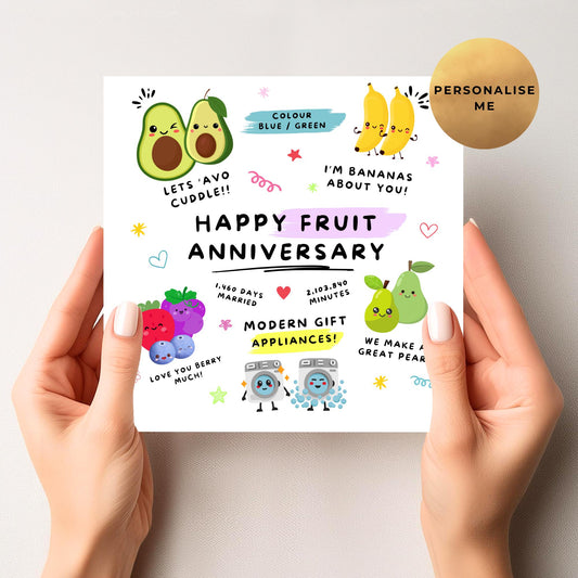 Fourth Anniversary Card