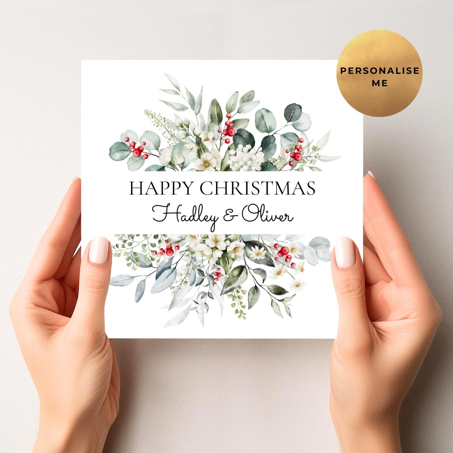 Personalised Christmas Card