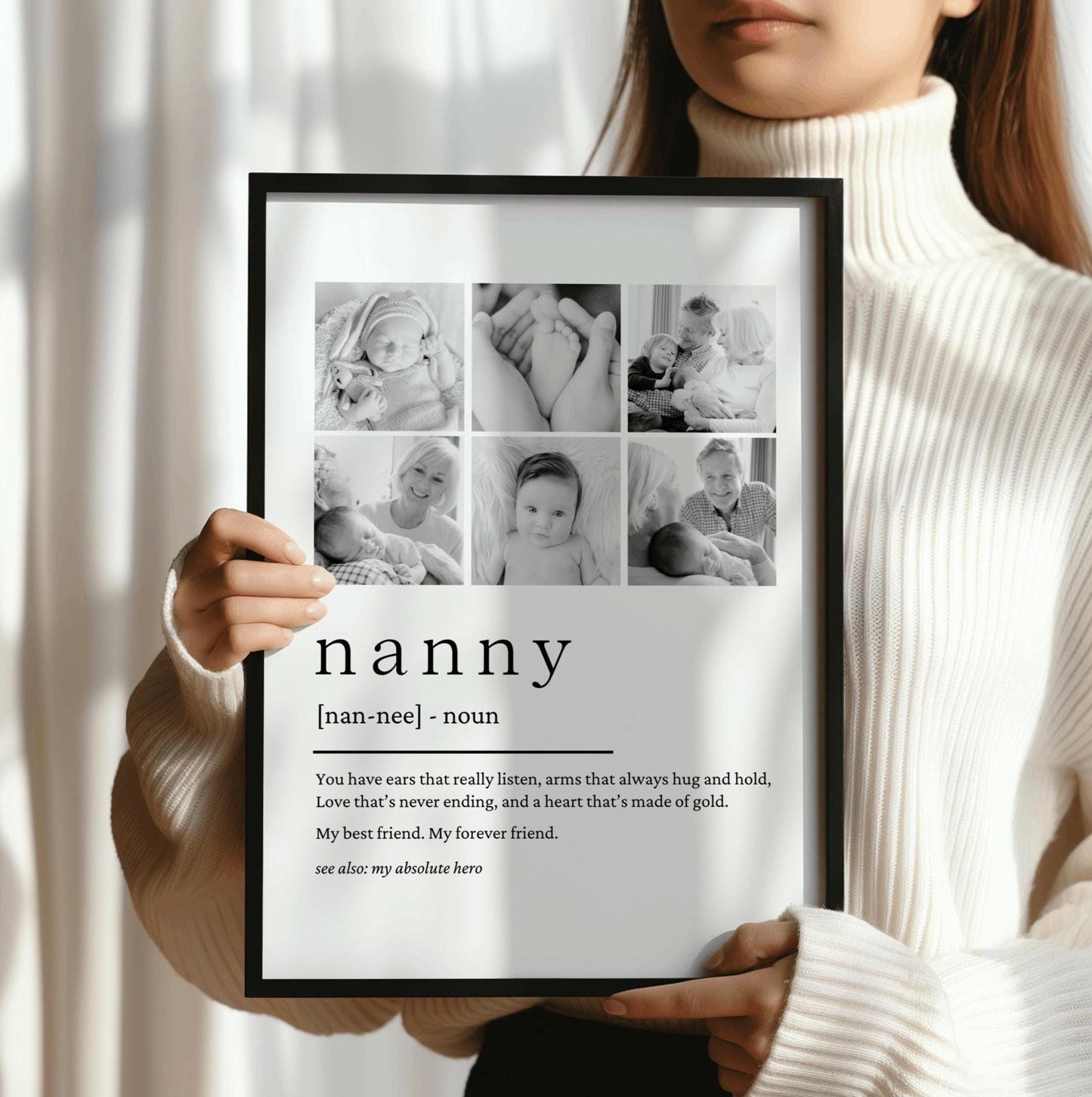 Photo Print For Nanny
