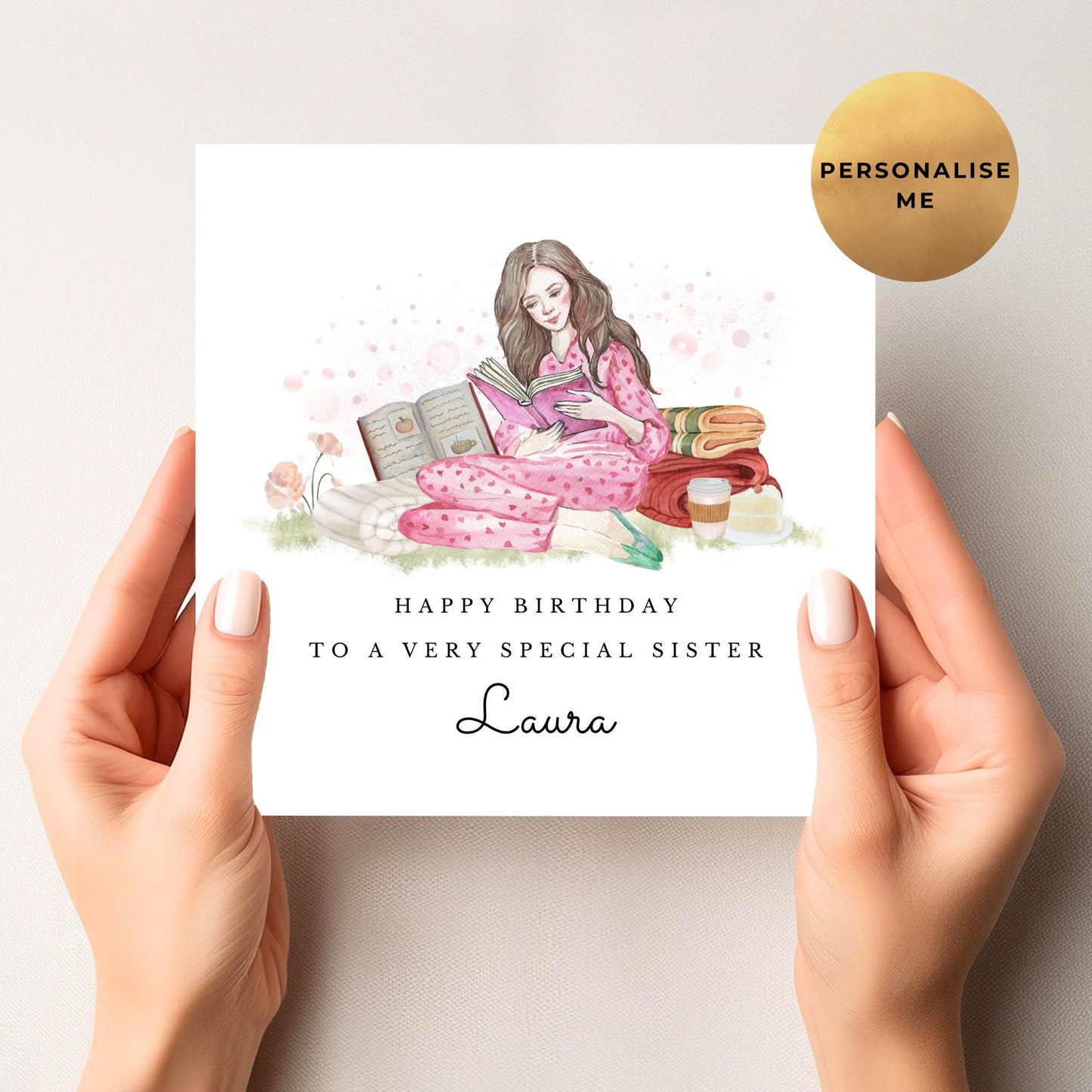 Birthday Card For Book Lovers
