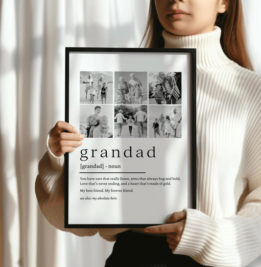Photo Print For Grandad